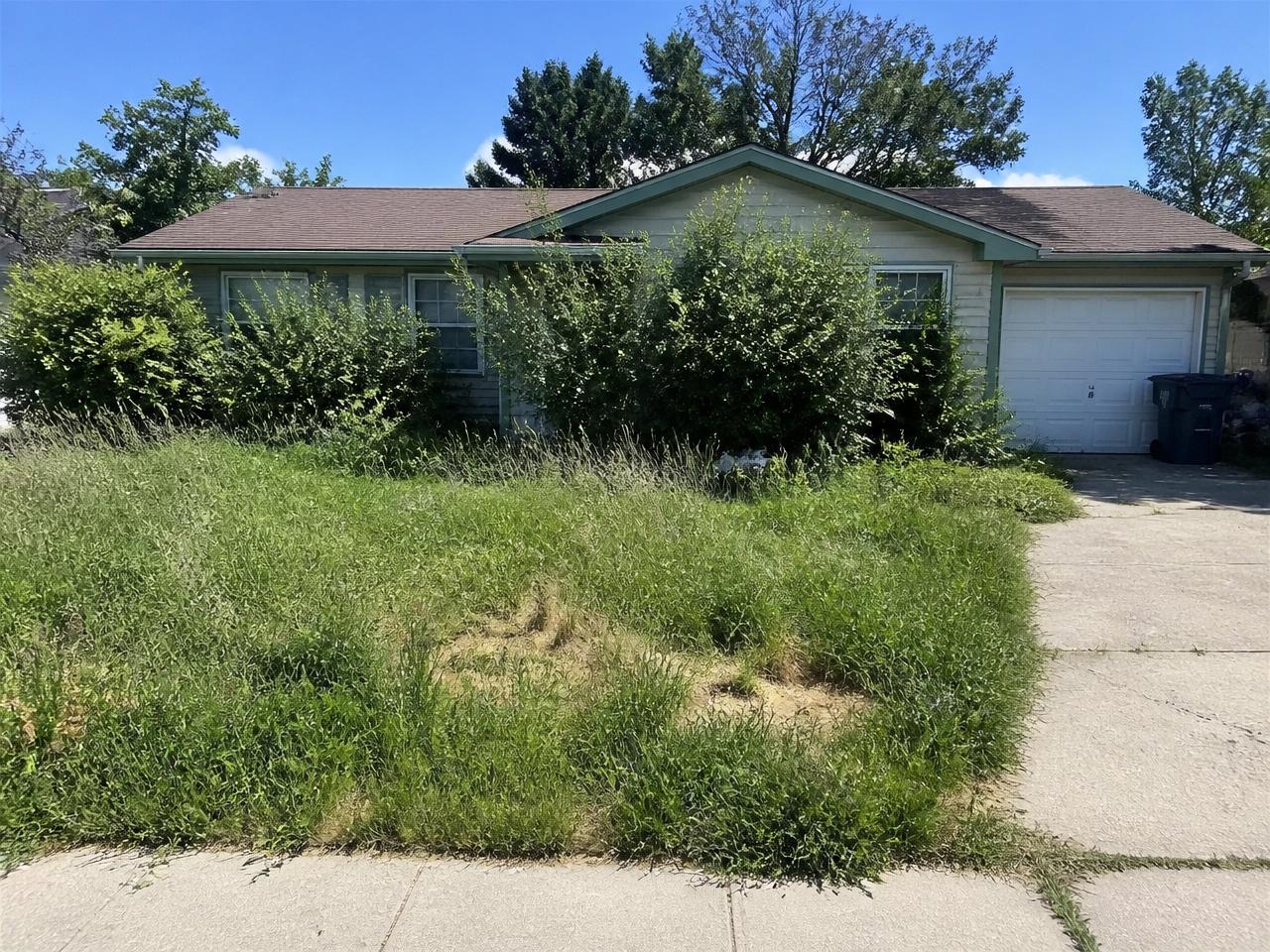 Residential Front Yard before